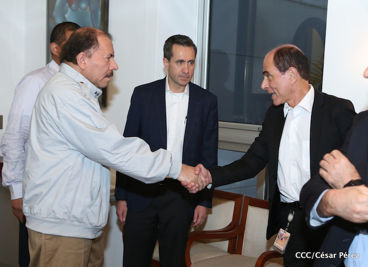 Presidente Daniel se re&uacute;ne con Jorge Familiar, Vicepresidente del Banco Mundial para Am&eacute;rica Latina y el Caribe